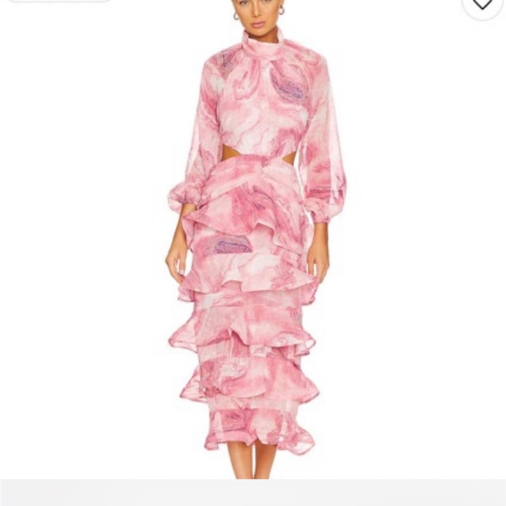 Memories Dress in Purple Multi ELLIATT